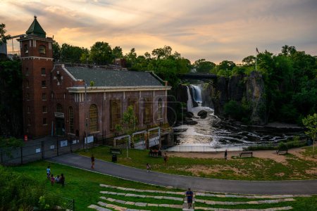 Photo for Paterson Great Falls (Passaic River), Paterson, NJ, USA - Royalty Free Image