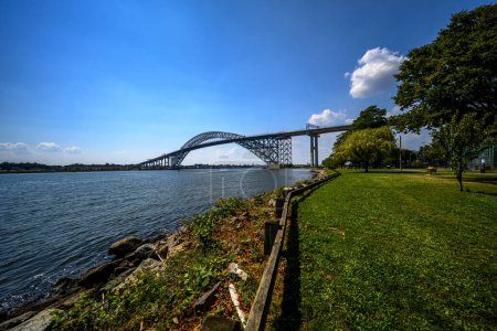 Bayonne Bridge from the Dennis P. Collins Park, Bayonne, NJ, USA