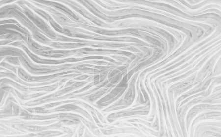 Photo for Illustration of abstract white and grey liquid style background. - Royalty Free Image