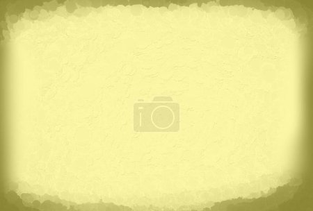 Photo for Textured yellow background with copy space and small border - Royalty Free Image