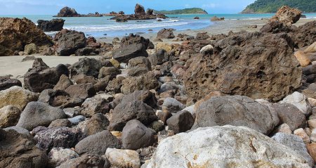 Cape Hillsborough is a national park in Mackay Region, Queensland. ruggedly scenic park includes rocky headlands and volcanic rock formations