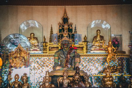 Photo for Pu Chao Saming Phrai Shrine Samut Prakan Province, Thailand. - Royalty Free Image