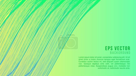 Photo for Colorful geometric background. Liquid wavy lines color background design. Fluid shapes composition. Vector illustration - Royalty Free Image