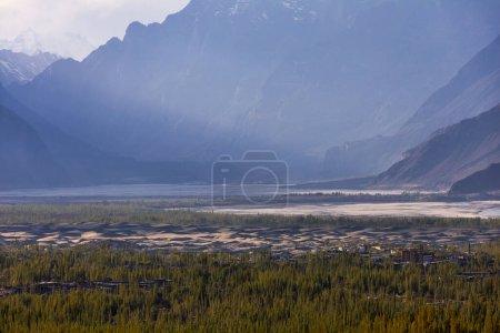 Photo for Passu is a small village. Located in the Hunza upper Gojal Valley of Gilgit Baltistan in northern Pakistan. - Royalty Free Image