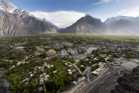 Photo for Passu is a small village. Located in the Hunza upper Gojal Valley of Gilgit Baltistan in northern Pakistan. - Royalty Free Image