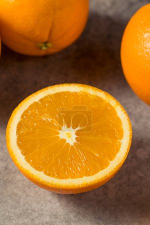 Photo for Raw Organic Orange Citrus Fruit Ready to Eat - Royalty Free Image