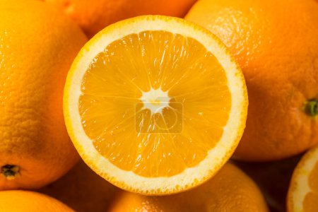 Photo for Raw Organic Orange Citrus Fruit Ready to Eat - Royalty Free Image