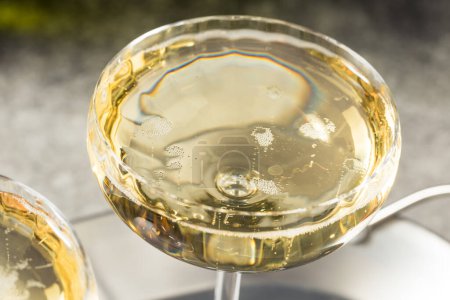 Photo for Boozy Refreshing Champagne in a Coupe Glass for New Years - Royalty Free Image