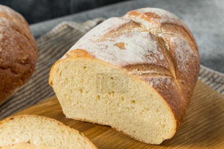 Photo for Homemade French White Bread Loaf Ready to Eat - Royalty Free Image