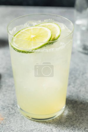 Photo for Cold Refreshing Indian Nimbu Soda with Black Salt and Lime - Royalty Free Image