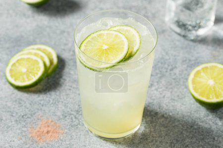 Photo for Cold Refreshing Indian Nimbu Soda with Black Salt and Lime - Royalty Free Image