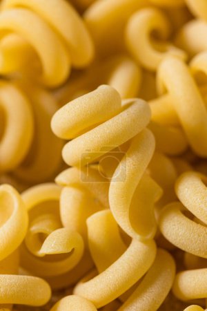 Téléchargez les photos : Homemade Dry Trottole Pasta in a Bowl - en image libre de droit