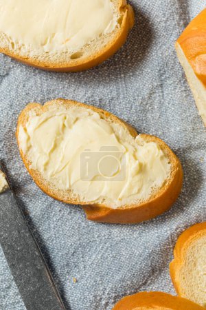 Photo for Homemade Bread and Butter Ready to Eat - Royalty Free Image