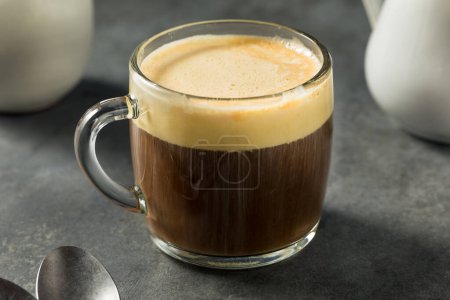 Photo for Warm Vietnamese Egg Coffee to Drink for Breakfast - Royalty Free Image