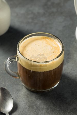 Photo for Warm Vietnamese Egg Coffee to Drink for Breakfast - Royalty Free Image