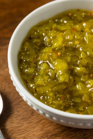 Photo for Homemade Sweet Pickle Relish Ready to Use - Royalty Free Image