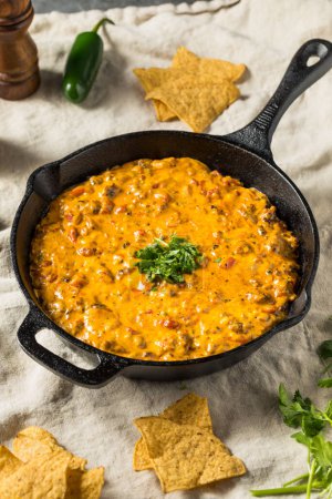 Homemade Smoked Queso Dip with Tortilla Chips