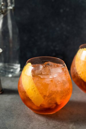 Photo for Cold Refreshing Tequila Spritz Cocktail with Prosecco - Royalty Free Image