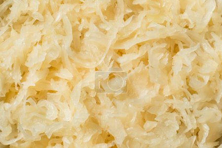 Photo for Organic Raw Cabbage Sauerkraut  in a Bowl - Royalty Free Image