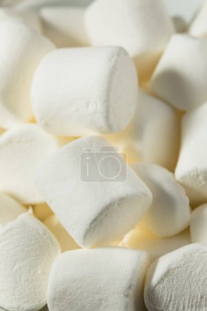 Foto de Orgánica seca grandes malvaviscos blancos en un tazón - Imagen libre de derechos