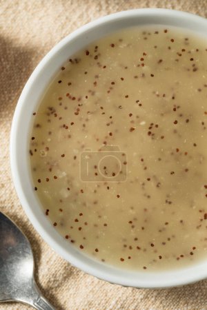 Photo for Homemade Healthy Poppyseed Dressing for a Green Salad - Royalty Free Image