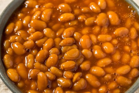 Homemade Barbecue Baked Beans with Tomato Sauce