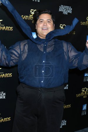 Photo for LOS ANGELES - OCT 25:  Harvey Guillen at the 50th Saturn Awards - Arrivals at Marriott Convention Center on October 25, 2022 in Burbank, CA - Royalty Free Image