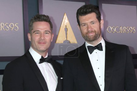 Photo for LOS ANGELES - NOV 19:  Luke Macfarlane, Billy Eichner at the 13th Governors Awards at Fairmont Century Plaza Hotel on November 19, 2022 in Century City, CA - Royalty Free Image