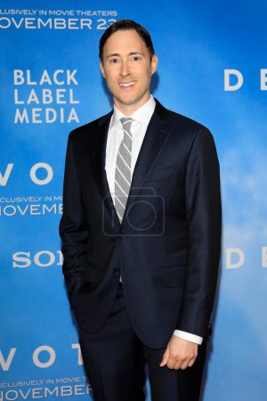 Photo for LOS ANGELES - NOV 15:  Adam Makos at the Devotion Los Angeles Premiere at Village Theater on November 15, 2022 in Westwood, CA - Royalty Free Image