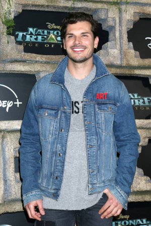 Photo for LOS ANGELES - DEC 5:  Gleb Savchenko at the National Treasure - Edge Of History Disney+ Original Series Red Carpet Event at El Capitan Theater on December 5, 2022 in Los Angeles, CA - Royalty Free Image
