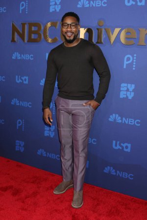 Photo for LOS ANGELES - JAN 15:  Aaron Jennings at NBCUniversal Press Tour Red Carpet at the Langham Pasadena Hotel  on January 15, 2023 in Pasadena, CA - Royalty Free Image