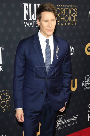 Photo for LOS ANGELES - JAN 15:  Dustin Lance Black at 2023 Critics Choice Awards - Arrivals at the Fairmont Century Plaza on January 15, 2023 in Century City, CA - Royalty Free Image