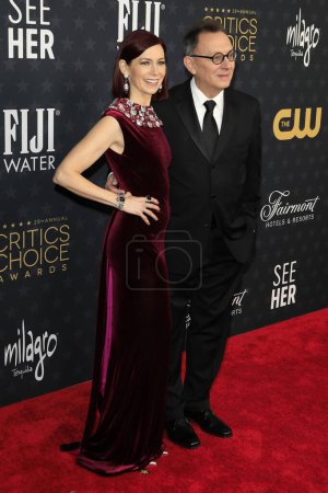 Photo for LOS ANGELES - JAN 15:  Carrie Preston, Michael Emerson at 2023 Critics Choice Awards - Arrivals at the Fairmont Century Plaza on January 15, 2023 in Century City, CA - Royalty Free Image