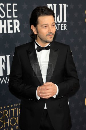 Photo for LOS ANGELES - JAN 15:  Diego Luna at 2023 Critics Choice Awards - Arrivals at the Fairmont Century Plaza on January 15, 2023 in Century City, CA - Royalty Free Image
