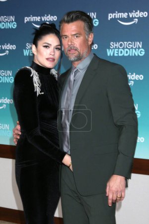 Photo for LOS ANGELES - JAN 18:  Audra Mari, Josh Duhamel at Shotgun Wedding Premiere at the TCL Chinese Theater IMAX on January 18, 2023 in Los Angeles, CA - Royalty Free Image