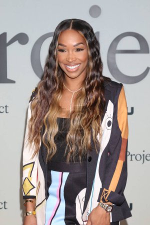 Photo for LOS ANGELES - JAN 26:  Malika Haqq at The 1619 Project Premiere Screening at the Motion Picture Academy Museum on January 26, 2023 in Los Angeles, CA - Royalty Free Image