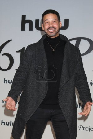 Téléchargez les photos : LOS ANGELES - JAN 26:  Alpha Cat aka Iman Crosson at The 1619 Project Premiere Screening at the Motion Picture Academy Museum on January 26, 2023 in Los Angeles, CA - en image libre de droit