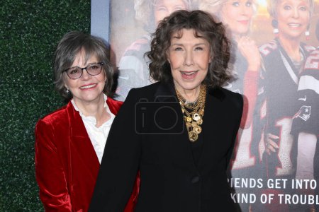 Photo for LOS ANGELES - JAN 31:  Sally FIeld, Lily Tomlin at the 80 for Brady Los Angeles Premiere at the Village Theater on January 31, 2023 in Westwood, CA - Royalty Free Image