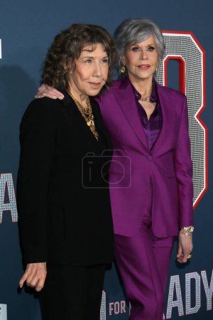 Photo for LOS ANGELES - JAN 31:  Lily Tomlin, Jane Fonda at the 80 for Brady Los Angeles Premiere at the Village Theater on January 31, 2023 in Westwood, CA - Royalty Free Image