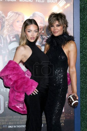 Photo for LOS ANGELES - JAN 31:  Delilah Belle Hamlin, Lisa Rinna at the 80 for Brady Los Angeles Premiere at the Village Theater on January 31, 2023 in Westwood, CA - Royalty Free Image