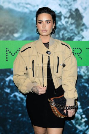 Téléchargez les photos : LOS ANGELES - 2 février : Demi Lovato à la Stella McCartney X Adidas Party au Henson Recording Studio le 2 février 2023 à Los Angeles, CA - en image libre de droit