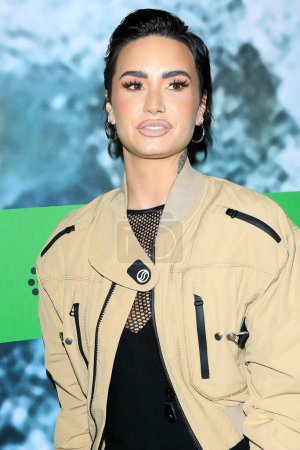 Téléchargez les photos : LOS ANGELES - 2 février : Demi Lovato à la Stella McCartney X Adidas Party au Henson Recording Studio le 2 février 2023 à Los Angeles, CA - en image libre de droit