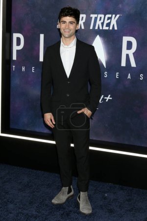 Photo for LOS ANGELES - FEB 9:  Max Ehrich at the Picard Season Three Premiere at the TCL Chinese Theater IMAX on February 9, 2023 in Los Angeles, CA - Royalty Free Image