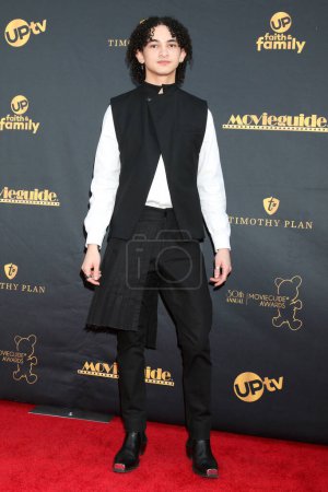 Téléchargez les photos : LOS ANGELES - FEB 10:  Faly Rakotohavana at the 30th Movieguide Awards at the Avalon Hollywood on February 10, 2023 in Los Angeles, CA - en image libre de droit