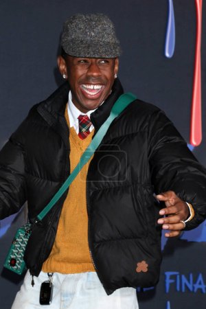 Photo for LOS ANGELES - FEB 15:  Tyler, the Creator at the Snowfall Series Six premiere at the Ted Mann Theater on February 15, 2023 in Los Angeles, CA - Royalty Free Image
