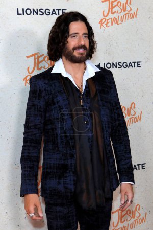 Photo for LOS ANGELES - DEC 15:  Jonathan Roumie at the Jesus Revolution Los Angeles Premiere at the TCL Chinese Theater on February 15, 2023 in Los Angeles, CA - Royalty Free Image