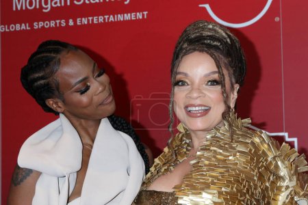 Photo for LOS ANGELES - MAR 1:  Hannah Beachler, Ruth E Carter at the 14th AAFCA at the Beverly Wilshire Hotel on March 1, 2023 in Beverly Hills, CA - Royalty Free Image
