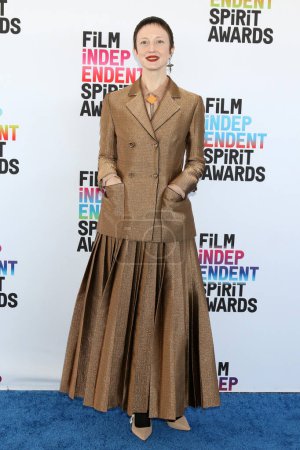 Photo for LOS ANGELES - MAR 4:  Andrea Riseborough at the 2023 Film Independent Spirit Awards at the Tent on the Beach on March 4, 2023 in Santa Monica, CA - Royalty Free Image