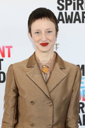 Photo for LOS ANGELES - MAR 4:  Andrea Riseborough at the 2023 Film Independent Spirit Awards at the Tent on the Beach on March 4, 2023 in Santa Monica, CA - Royalty Free Image