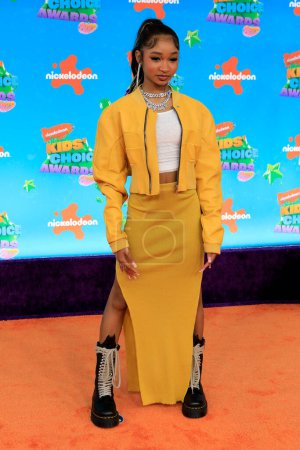 Photo for LOS ANGELES - MAR 4:  Alaya High, Lay Lay at the Kids Choice Awards 2023 at the Microsoft Theater on March 4, 2023 in Los Angeles, CA - Royalty Free Image